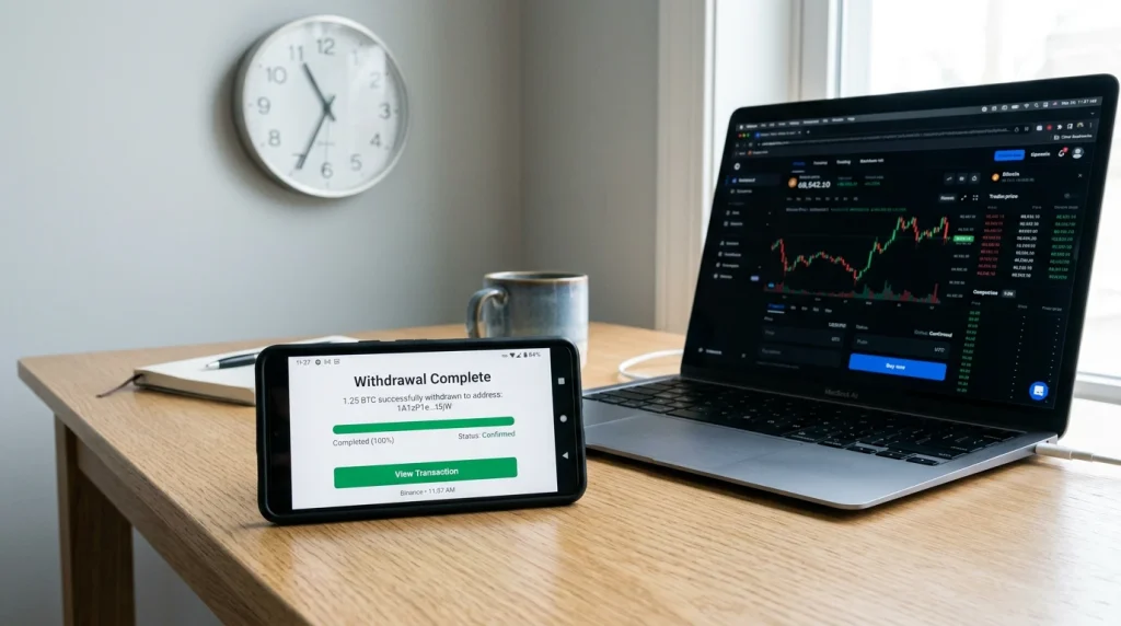 Vergelijking van uitbetalingssnelheden bij crypto bookmakers per cryptocurrency