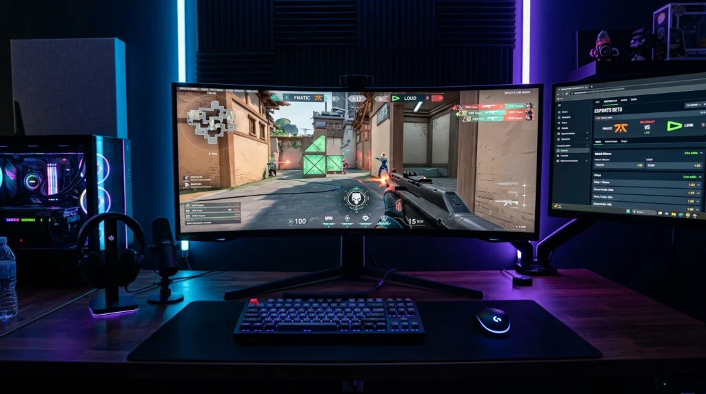 Esports weddenschappen met cryptocurrency op CS2 en League of Legends