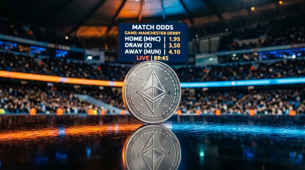 Ethereum sportweddenschappen met vergelijking van ETH en Bitcoin voor wedders
