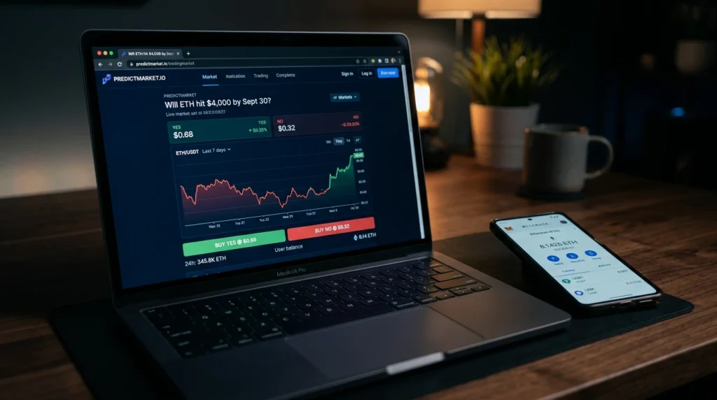 Prediction markets en DeFi weddenschappen in België met crypto